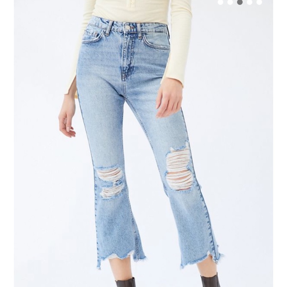 BDG flare high waisted jeans worn once
